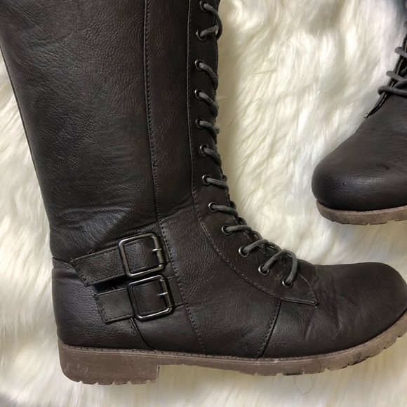 RUE 21 ETC Brown Boots Size L( 8/9) - Picture 4 of 5